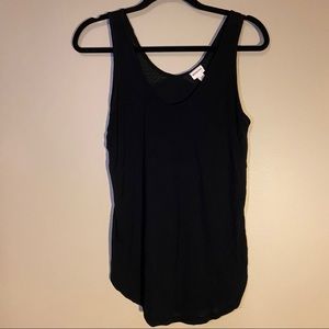 🌵3/$20 Black Merona Tank Top